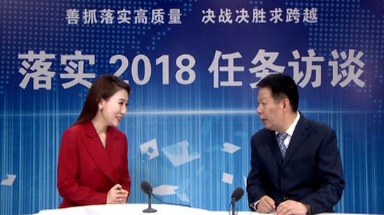 落实2018任务访谈--专访正阳县县长王东征