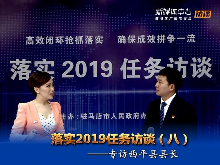 落实2019任务访谈--西平县人民政府县长李全喜