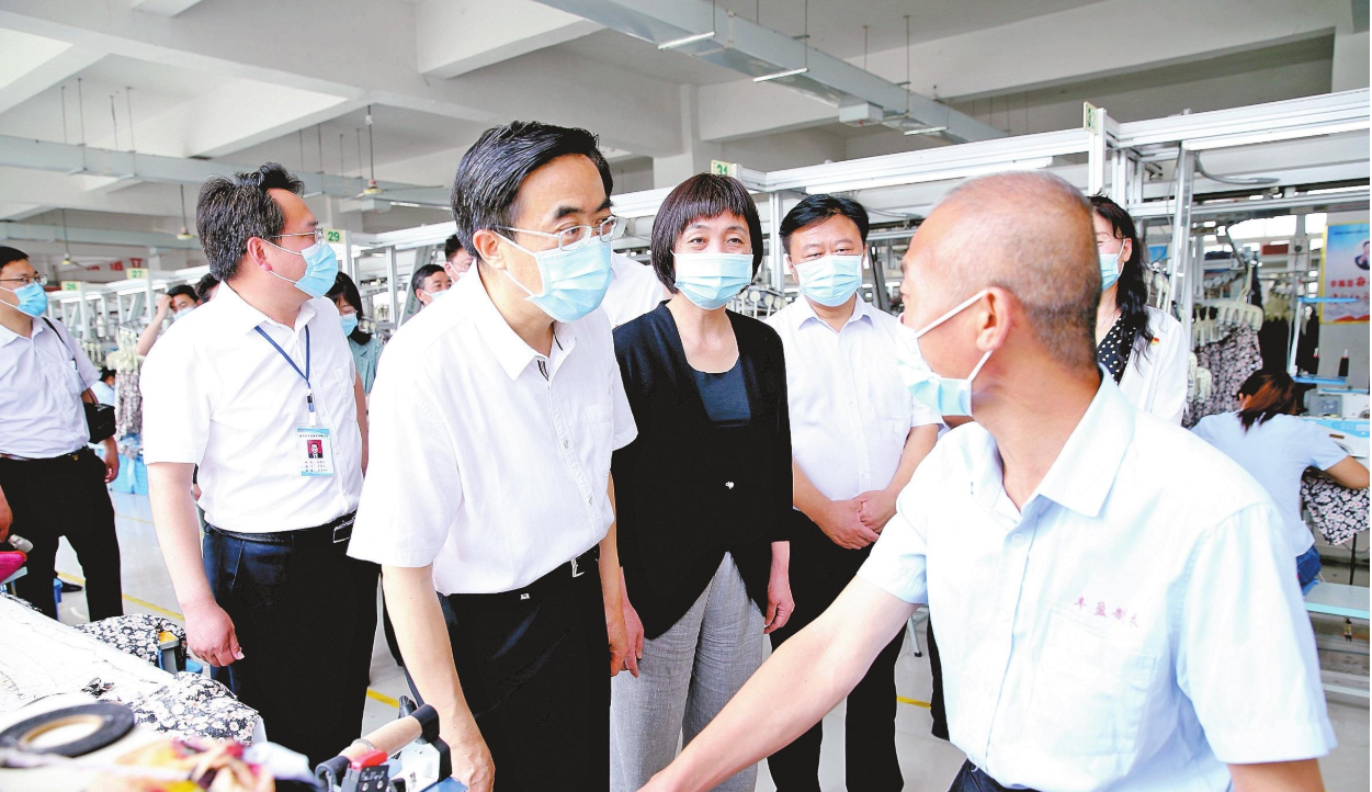 中国残联副主席程凯一行来我市调研