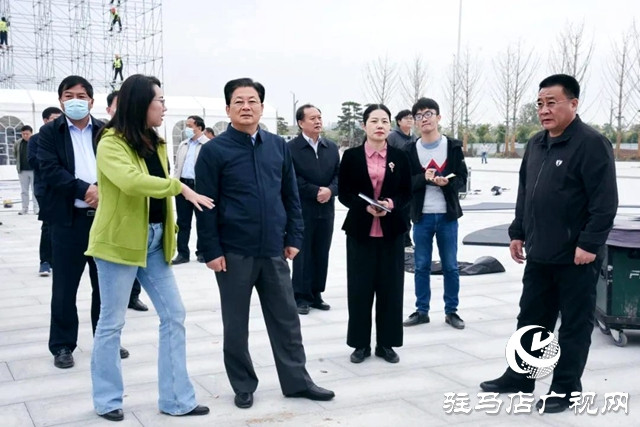 朱是西深入汝南县调研中国农民电影节活动筹备情况