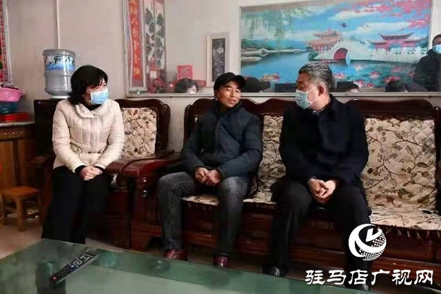 刘晓文深入汝南县走访慰问老党员和困难群众