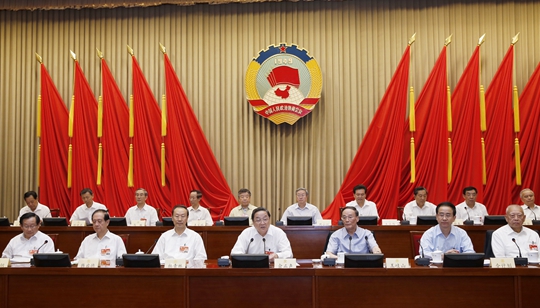 全国政协十二届常委会第七次会议开幕  