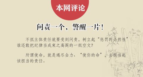 中国纪检监察网评论：